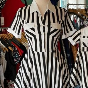 Orchid bloom rockabilly dress